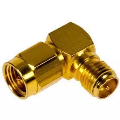 Zebra right angle adapter